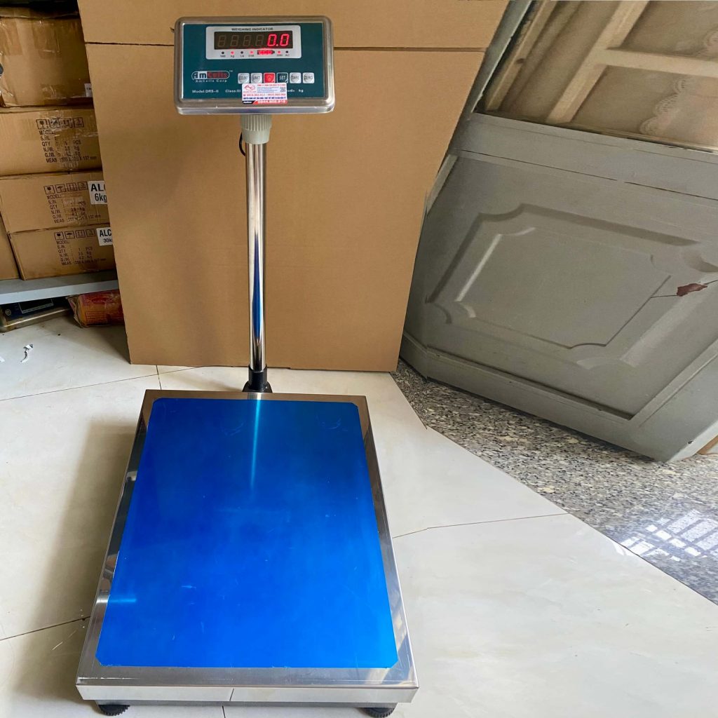 Cân Bàn Điện Tử 500Kg Amcells 60x80cm - Cân Á Châu | Chuyên bán cân ...