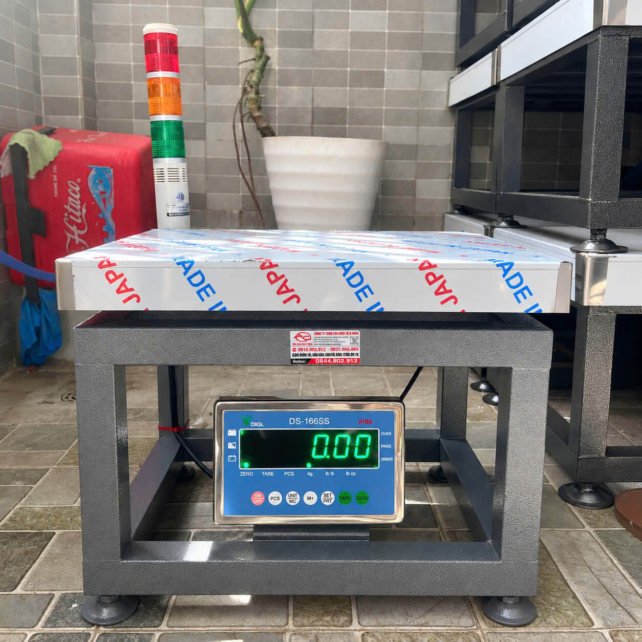 can-ghe-ngoi-ds166ss-gan-den-canh-bao Cân Ghế Ngồi DS166Ss Gắn Đèn Cảnh Báo