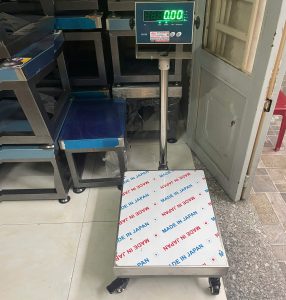 Cân Điện Tử Có Bánh Xe B19S