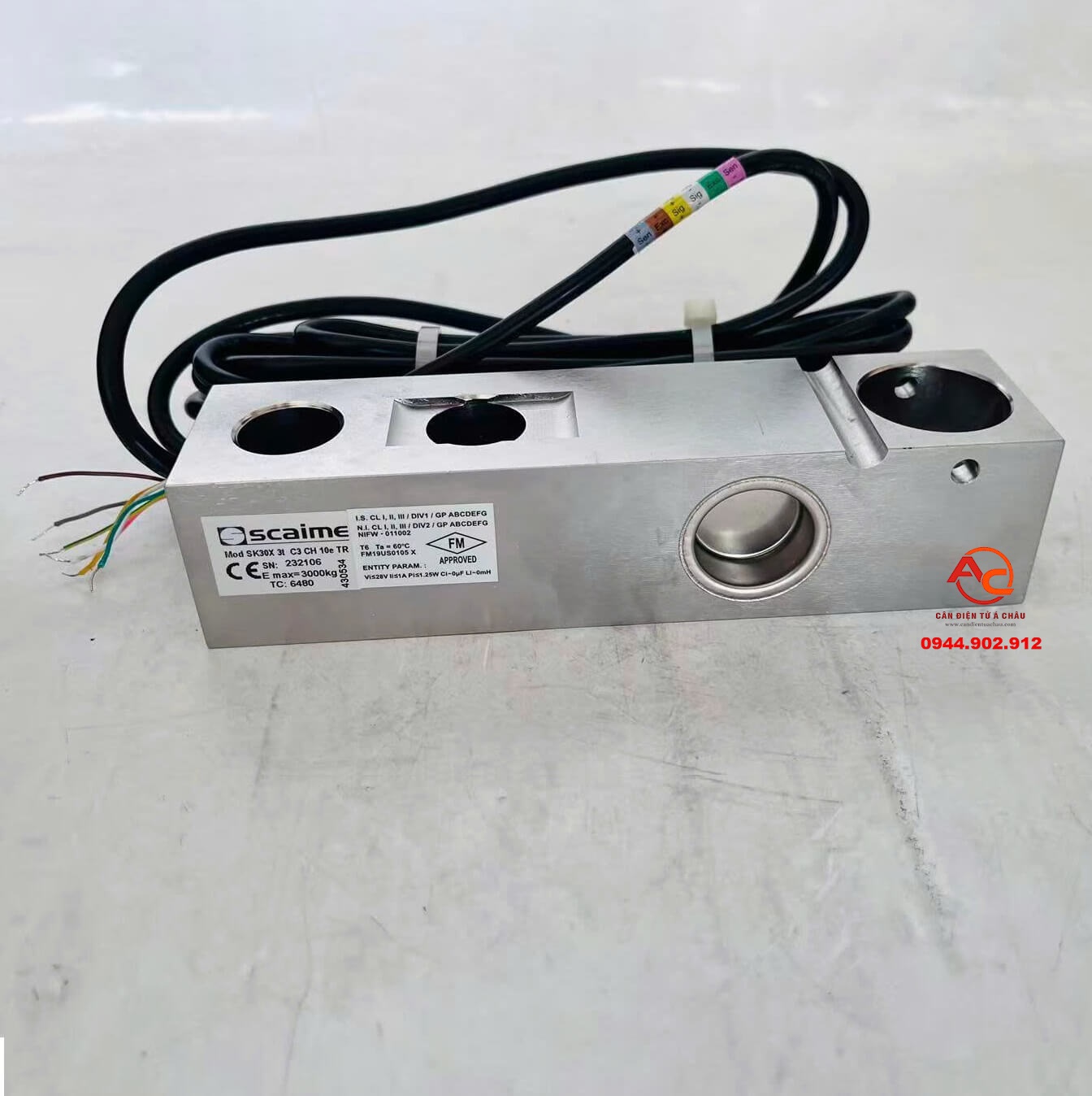 loadcell-scaime-sk30-3t Loadcell Scaime SK30X-3T